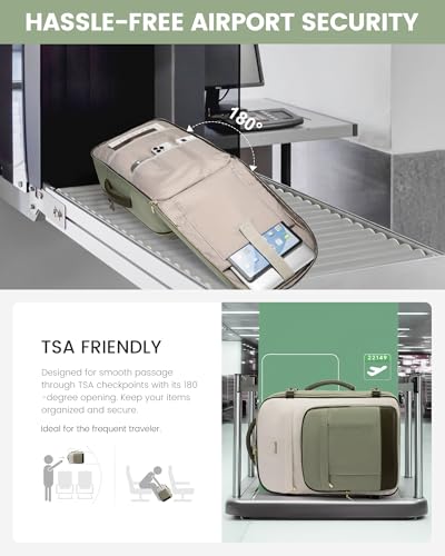 LOVEVOOK 50L Travel Backpack for Women & Men - 18 Inch Carry On Backpack & Personal Item Backpack for Airlines, Spacious a...