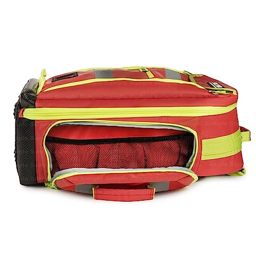 Scherber Fully-Stocked Premium First Responder Backpack | EMT/EMS Medic Trauma, Bleeding & Oxygen Medical Kit | CAT Tourni...