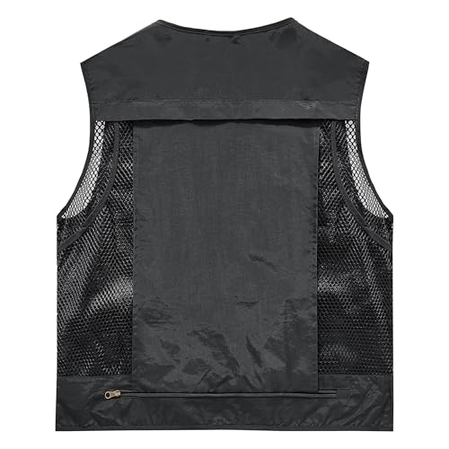 Men's Fishing Vest Lightweight Outdoor Work Hiking Photo Safari Outerwear Vests