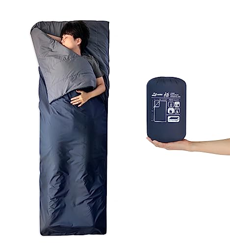 Litume Compact Sleeping Bag 68°F-50°F 1.6lbs, Combinable Lightweight Portable Packable sleep sacks for Adults for Backpack...