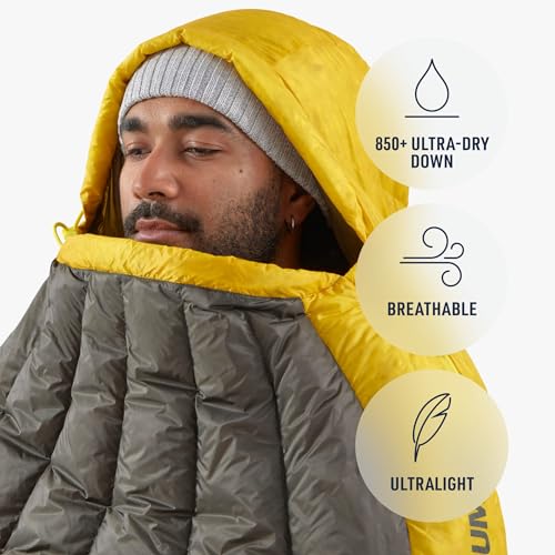 Sea to Summit Sleep System: Spark Sleeping Bag and Reactor Liner
