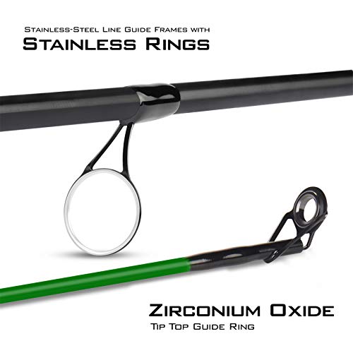 KastKing Brutus Spinning Rods & Casting Fishing Rods, Brute Tuff Composite Graphite & Glass Blanks, Stainless Steel Line G...