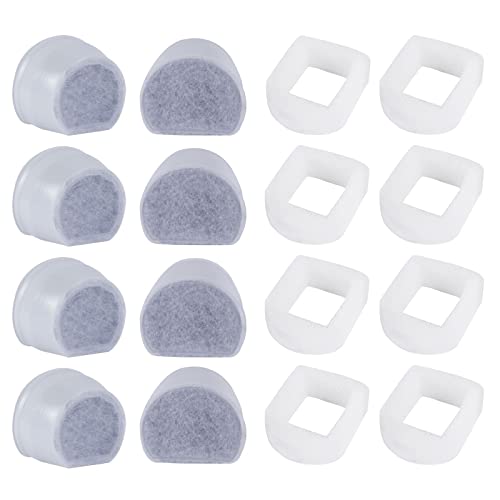 MyfatBOSS Cat Water Fountain Filter, Pre-Sponge Pet Fountain Filter & Replacement Carbon Filters Fit for Petsafe for Drink...