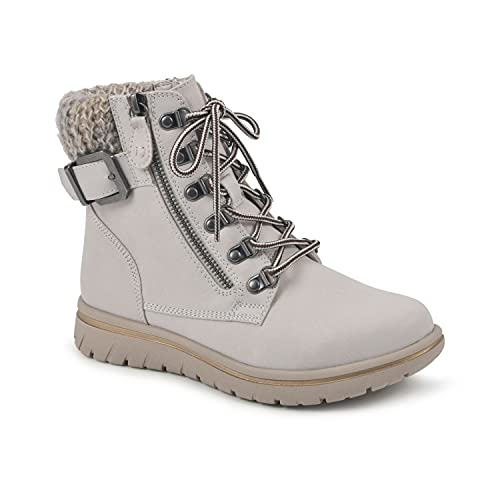 CLIFFS BY WHITE MOUNTAIN Women's Hearty Cushioned Hiker Ankle Boots