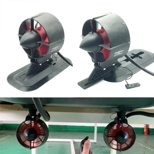 ApisQueen 24V 150KV Underwater Thruster U92 Set,with 6 Channel Remote Control and ESC,23.6Kg(52.1LBS) Thrust Brushless Mot...