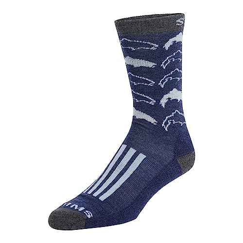 Simms Men's Daily Sock, Mid-Calf, Merino Wool
