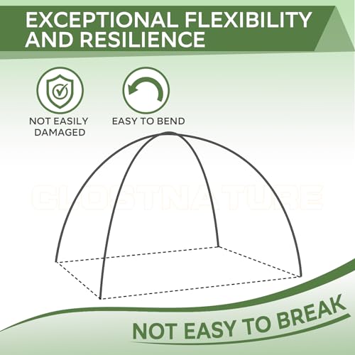 Clostnature Lightweight Backpacking Tent - 1 Person Ultralight Tent with One Tent Pole, Camping Tent with Replacement Pole...