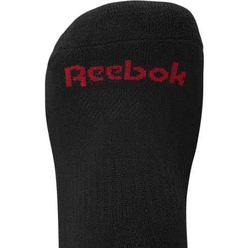 Reebok Boys' Ankle Socks - 6 Pack Moisture-Wicking Low Cut Athletic Low Cut Socks for Boys with Arch Support (Sizes: S-L)