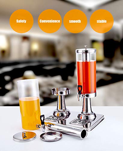 Drink Dispenser Commercial Beverage Dispenser Drink Dispenser Heavy Duty Cold Juice Drink Single Bowl Juicer Dispenser Sta...