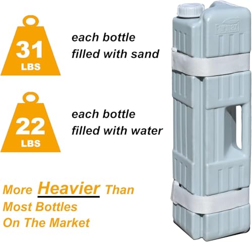 Eurmax USA Universal Upgraded Water Weight Heavy Duty Feet Leg Weights Bag Canopy Weights for Gazebo Shelter,Pop up Canopi...