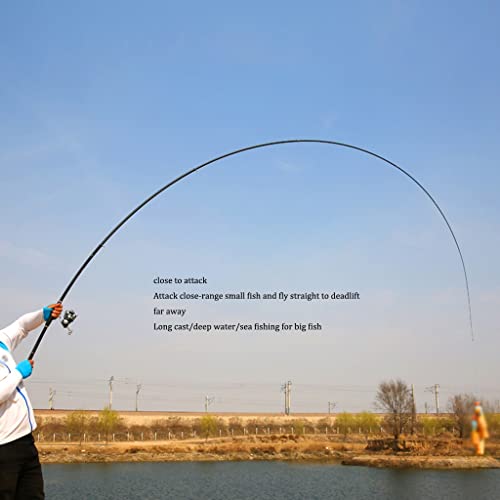 Stream rod ultra-light carp rod telescopic fishing rod casting rod fishing rod fishing rod 3.6m-7.2m carbon fiber fishing ...