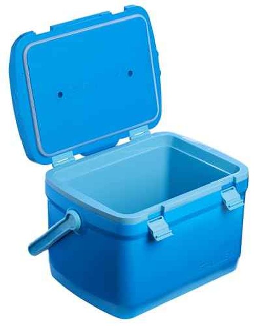 Stanley Adventure Outdoor Cooler 16 qt | Heavy Duty Outdoor Camping Cooler with Easy Carry Top Handle | 36 Hour Cooling Ice Chest for 21 Cans| BPA-Free | Azure