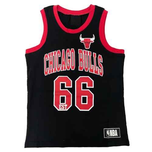 Outerstuff Chicago Bulls Boys Size Est. 1966 Game Day Logo Tank Top Shirt, Black