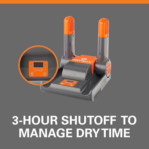 DryGuy Shoe, Boot, Garment & Gear Electric Dryer, Quick Drying for Ski, Work, Sports Equipment – Energy Efficient, Odor El...