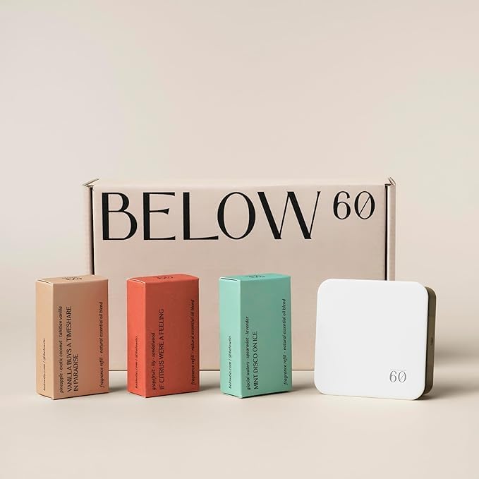 Below 60 - Plug in Diffuser Fragrance Kits - Founded by Hilary Duff (3-Scent Starter Kit)