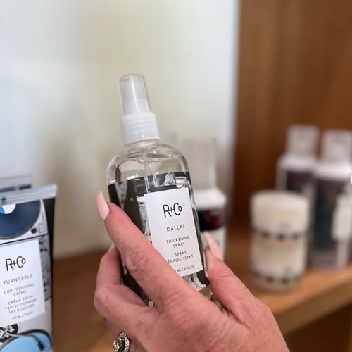 R+Co Hair Thickening Set | Rodeo Star Volumizing Mousse & Dallas Thickening Spray | Instantly Adds Density & Lift for Fine to Medium Hair | Vegan, Cruelty-Free | 8.5 oz + 5 oz (Pack of 2)