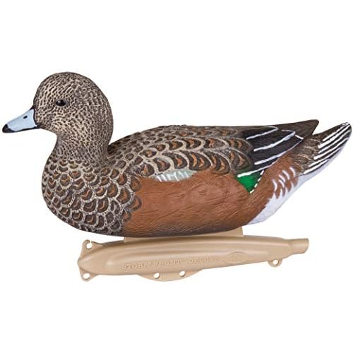 Flambeau Outdoors 8024SUV Storm Front 2 Wigeon Decoys, Classic Floaters - 6-Pack
