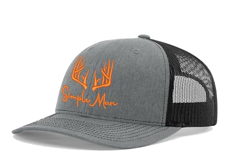 Outdoor Hunting & Fishing Embroidered Hat Collection Adjustable Breathable Golf Caps Nature and Wildlife Designs