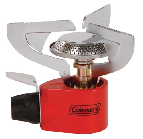 Coleman Classic 1-Burner Backpacking Stove, Portable Lightweight Camp Stove with Adjustable Burner & Pressure Control, 10,...