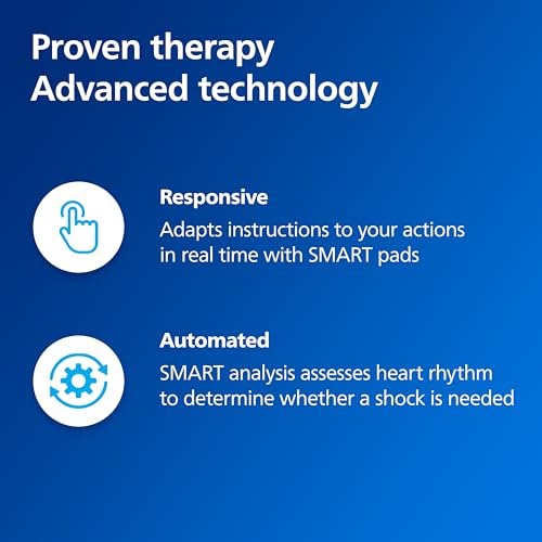 Philips HeartStart Home AED Defibrillator with Training Pads Cartridge, M5068A-C02