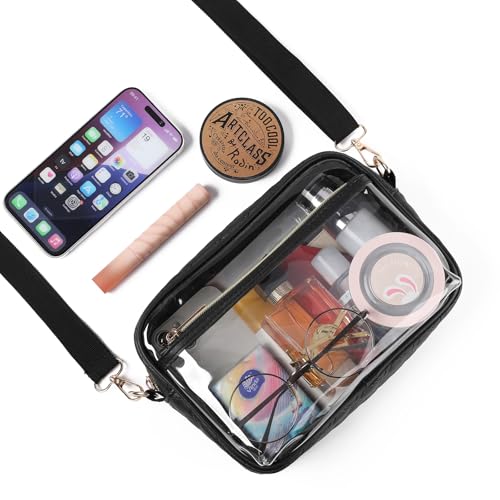 GAEKEAO Small Crossbody Bags for Women Vegan Leather Wide Strap Trendy Design Camera Bag Purse Shoulder Handbag Travel
