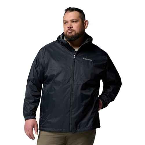 Columbia Mens Glenbrook Bend Rain Jacket