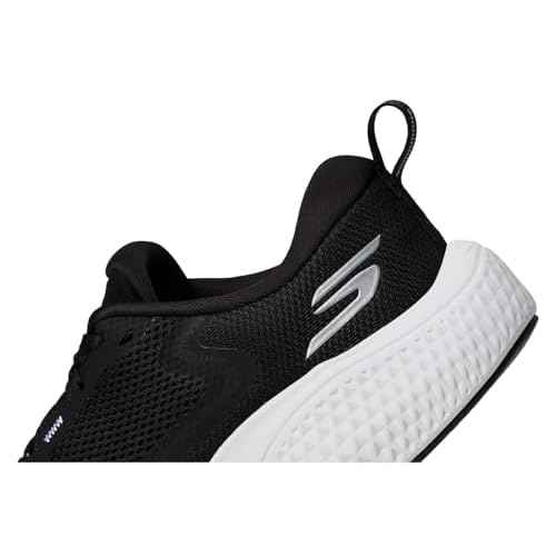 Skechers Women's Go Run Supersonic Max, Black/White, 8.5