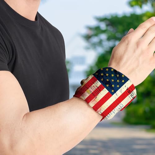 Patriotic Neck Gaiter Multifunctional Face and Neck Cover with Flag Design for Outdoor Activities