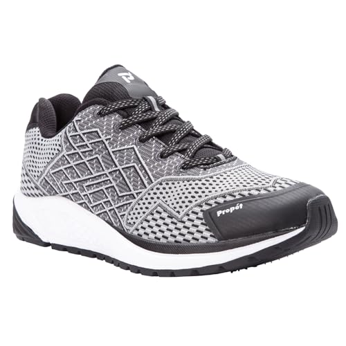 Prop?t Mens Propet One Running Sneakers Shoes - Grey - Size 8 4E