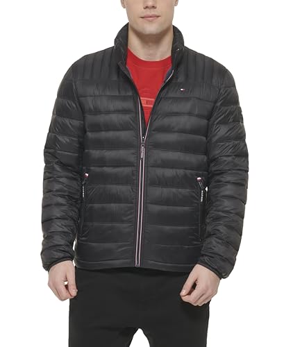 Tommy Hilfiger Men's Ultra Loft Lightweight Packable Puffer Jacket (Standard and Big & Tall)