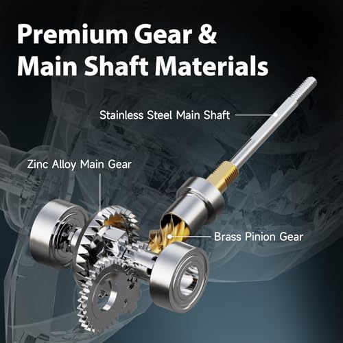 HANDING M1 Spinning Reel, Freshwater Fishing Reels Spinning, 9+1 Ball Bearings, 26.5LBs Max Drag, 5.2:1 Gear Ratio, Graphi...