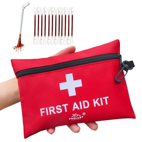 152 Piece Small First Aid Kit, Travel Size First Aid Kit TSA Approved, Mini Forst aid kit for Home, Car, Travel, Camping, ...