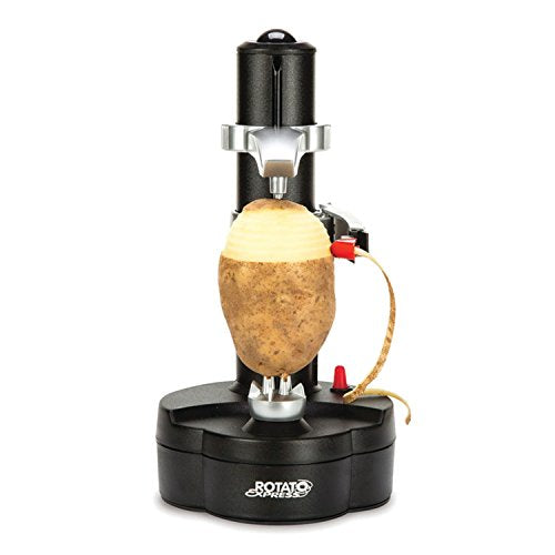 Starfrit Rotato Express Electric Peeler - 2 Spare Blades - Safe & Easy to Use - Effortlessly Peels Vegetables and Fruit