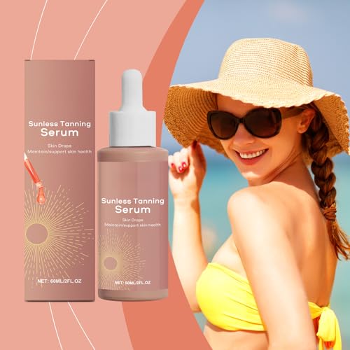 2PCS Herbal Sun-Kissed Body Serum, Beach-Ready Hydration & Natural Wheat Glow Enhancer, Long-lasting Moisturizing for Sens...