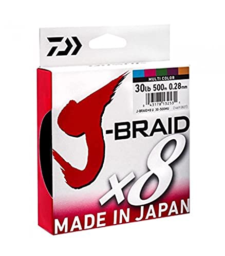 Daiwa J-Braid 150M 8-Strand Woven Round Braid Line