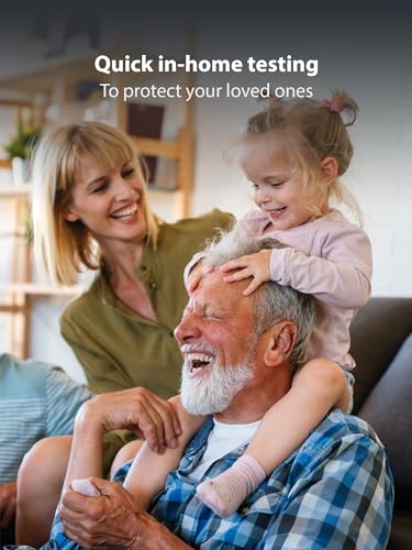 iHealth COVID-19, Flu A&B 3-in-1 Antigen Rapid Test, Results in 15 Minutes, FDA Authorized OTC Flu & COVID Home Test, with...