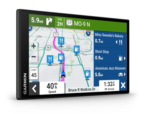 Garmin DriveSmart 55 EX with Traffic, 5.5-inch Car GPS Navigator with Bright, Crisp High-Resolution Maps, Garmin Voice Ass...