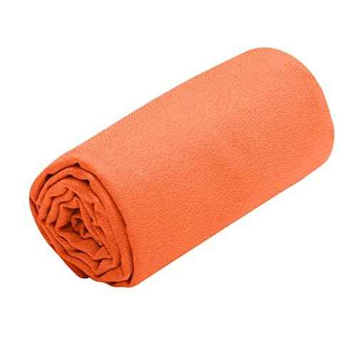 Sea to Summit AirLite Towel, Ultralight Camping and Travel Towel, Large (24 x 47 inches), Outback Orange