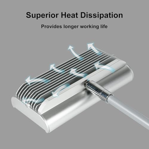 SUNLITOPTO Trade Show Lights LED Display and Exhibit Arm Lighting, Connectable Tradeshow Lights Included Clamps, Mounting ...