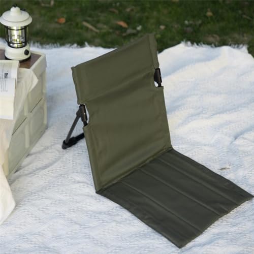 JQlabeit Ultra-Light Folding Camping Chair with Backrest,Outdoors Relaxing Floor Seat for SwimmingPool Beach Lawn Picnic R...