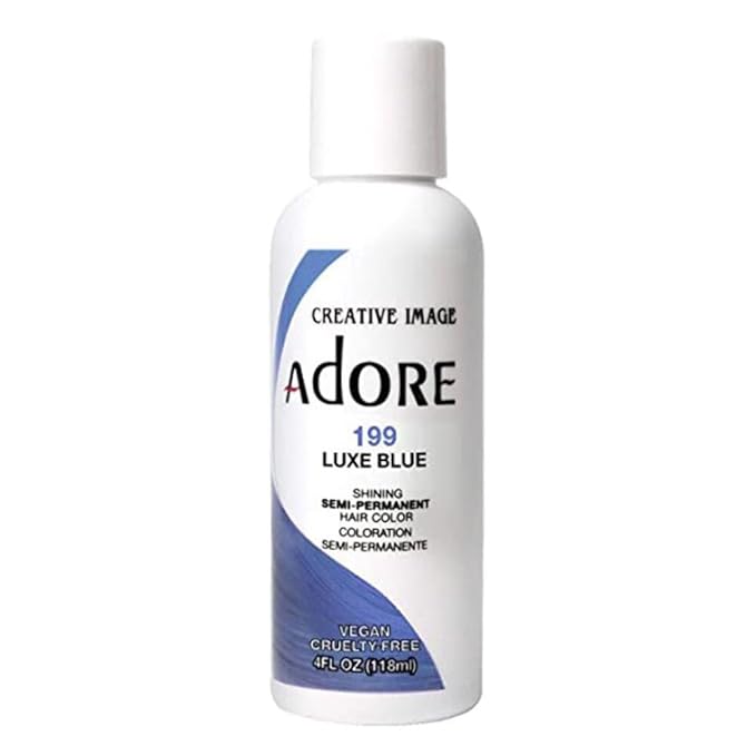 Adore Semi Permanent Hair Color (164 Electric Lime) | Vegan & Cruelty-Free Green Hair Dye | No Ammonia, No Peroxide, No Alcohol | 4 Fl Oz (Pack of 1)