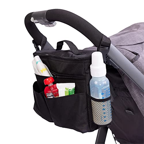 J.L. Childress Cool 'N Cargo Stroller and Wagon Cooler and Organizer - Universal Fit - Insulated - Attaches to Strollers, ...