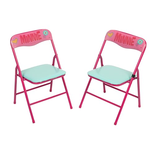 Minnie Mouse Kids Table & Chairs Set for Kid and Toddler 36 Months Up To 7 years, Includes: 1 Table (24"L x 24"W x 20"H), ...