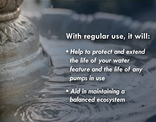 Sanco Bird Bath & Fountain Maintenance, Fast-Acting Enzyme-Based Formula Will Extend The Life of Your Water Feature, Aid i...