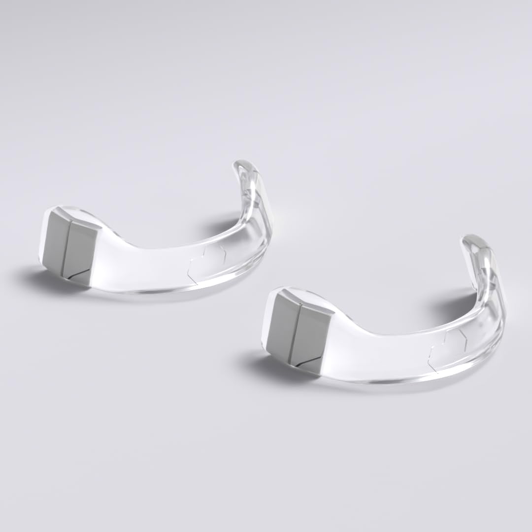 Intake Breathing Extra Intake Bands (Pack of 2), Medium Large (M2), Clear. (Tabs NOT Included)