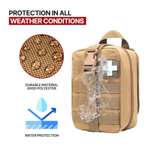 Orca Tactical MOLLE Rip Away EMT First Aid IFAK Pouch Medical Empty Bag