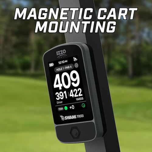 Izzo Swami Golf GPS Rangefinder - Color Display & Scorekeeper