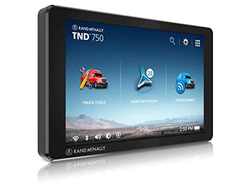 Rand McNally TND 750 7-inch GPS Truck Navigator with Industry's Best Custom Trucking Routes, Rand Navigation 2.0, Download...