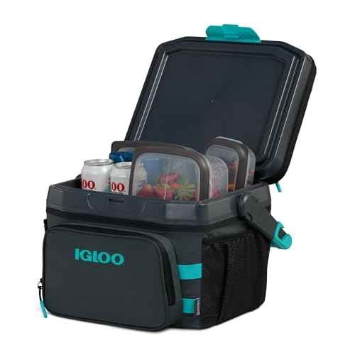 Igloo Rival 18-Can Hybrid Coolers | Zipperless Soft Cooler with Hard Liner