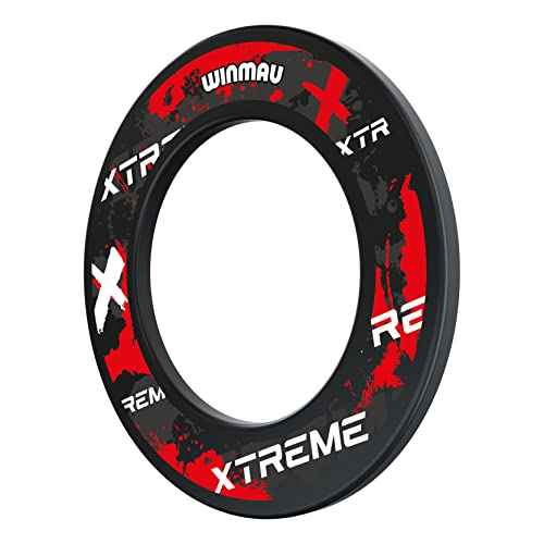 WINMAU Lifestyle Design Dart Board Surround Ring - Available in Varying Designs - Durable Backboard Wall Protector for Dartboards - Professional Darts Accessories